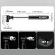 Rockbros JG-PB-11 130 PSI Bicycle Pump with Bracket and Ball Needle - Black