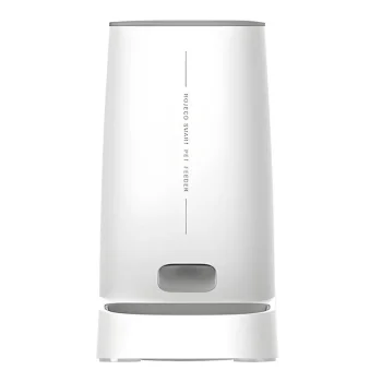 Rojeco Automatic Pet Feeder 4L Button Version - Single Stainless Steel Bowl