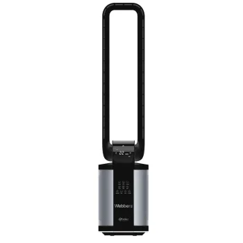 Webber WB1820 Bladeless Fan with Humidifier, Black