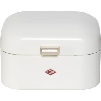 Bread Bin Wesco Single Grandy, White Matt