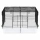 Petsi Cage for Small Rodents, Hamsters, Mice, Black