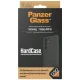 PanzerGlass HardCase with D3O® Bio and Military Grade Certification for Samsung Galaxy A55 5G - Transparent and Black