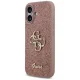 Guess Fixed Glitter Big 4G Phone Case Cover iPhone 17 - Pink