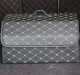 Car Trunk Organizer, Eco-Leather, Black