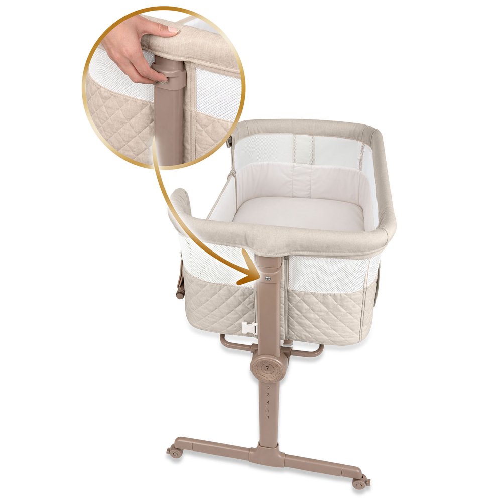 Folding Travel Baby Cot and Co-Sleeper with Mattress Nukido NK-243 (3)