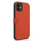 Ferrari iPhone 12 mini Wallet Case On Track Perforated, Red