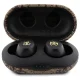 Guess 4G Metal TWS Bluetooth Earphones with ENC Docking Station, Brown