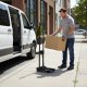 Folding Hand Truck Dolly Cart by ModernHome, 66 lbs Capacity for Luggage & Boxes