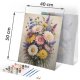 Massido Paint by Numbers 40x50 cm, Flowers