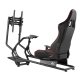 NanoRS RS160 Racing Simulator Cockpit with Seat and TV Mount