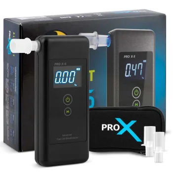 AlcoForce PRO X-5 Electrochemical Breathalyzer