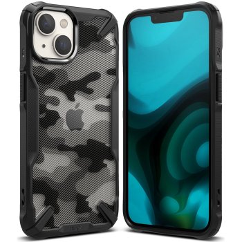 Apple iPhone 14 Plus 6.7'' Ringke Fusion X Case Cover Bumper, Camo