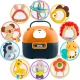 Ricokids Baby Rattle Set RK-738, 10-Piece Sensory Toys for Infants