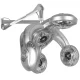 Wall-Mounted Hair Processor Gabbiano GD-505W, Silver