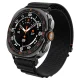 Spigen WBF1 Nylon Strap for Samsung Galaxy Watch Ultra 47mm, Black