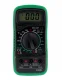 XL830L Digital Multimeter with 2 Test Probes Black-Green