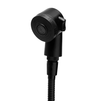 Gabbiano S05 Hairdressing Washbasin Shower Head with Hose, Black