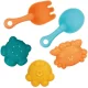 Bakalu Collapsible Silicone Bucket with Sand Toys KZ1086