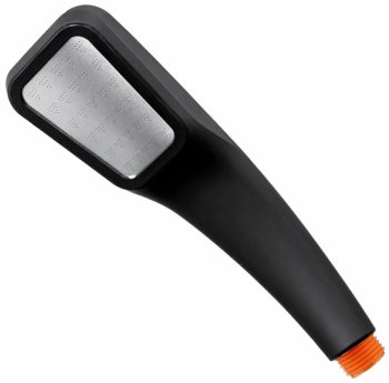 Shower Head, Black, without Hose