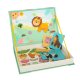 Magnetic Educational Creative Board for Children with Animals Figures, 26x19cm