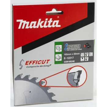 Makita EFFICUT Circular Saw Blade 165 x 20 mm, 24T