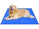 Waterproof Cooling Gel Mat for Dogs and Cats 50x40cm, Blue