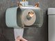 Toilet Paper and Tissue Organizer with Phone Holder