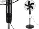 Verk Group Pedestal Fan, 40W, 40cm, Black