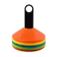 Trizand 00023422 Training Cones, 50 pcs, 5 Colors