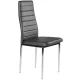 Multistore Faux Leather Dining Chairs, Set of 4, Grey