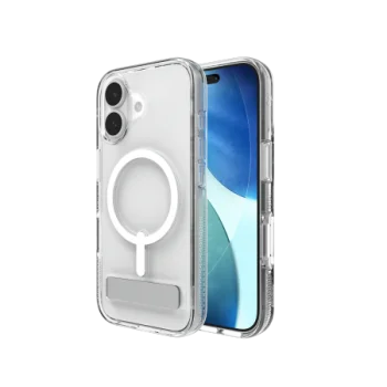 ZAGG Crystal Palace Snap KS MagSafe Case with Stand iPhone 17 - Clear