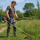 Adjustable Double Shoulder Harness for String Trimmers and Brush Cutters, Orange