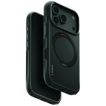 Uniq Keva Mov Magclick Charging Case for iPhone 18 Pro / 17 Pro, Black