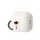 Karl Lagerfeld 3D Silicone NFT Karl Case for AirPods Pro 2, White