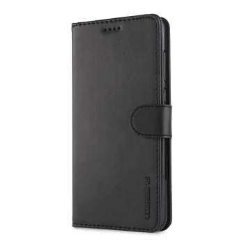 Huawei Mate 10 Pro 2017 (BLA-L09, L29) LC.IMEEKE PU Leather Wallet Case Cover, Black