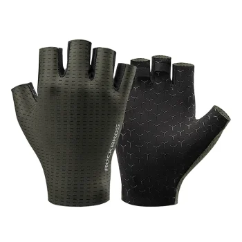 Rockbros Short Finger Cycling Gloves 16220041004, Size XL, Green