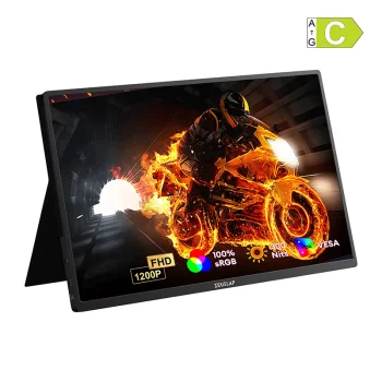 ZEUSLAP P16 Plus 16" Portable Monitor, 1920x1200, 180Hz