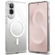Ringke Fusion Magnetic MagSafe Case for Samsung Galaxy S25 Edge, Clear
