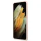Guess Samsung Galaxy S21+ Case Silicone Vintage Script, Pink