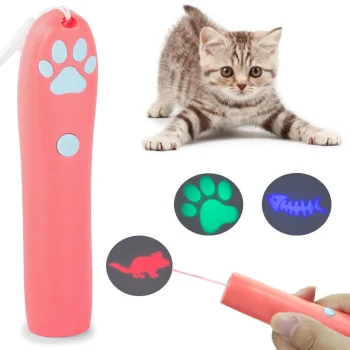 Cat Toy Laser Pointer Light for Pets - Interactive & Fun Pet Exercise