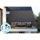 Plonos Rectangular Shade Sail 3x4m, Grey
