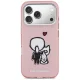 Karl Lagerfeld Karl & Choupette Back MagSafe Case for iPhone 17 Pro Max, Pink