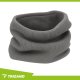 Trizand Warm Fleece Neck Warmer 20674, Unisex Tube Scarf, Grey