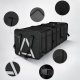 Car Trunk Organizer with Cooler Bag, Black
