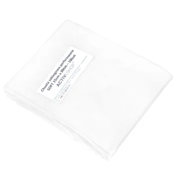 Disposable Perforated Cosmetic Wipes 15 x 20 cm 100 Pcs White