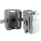Portable Toilet for Camping with 12L Flush Tank and 200kg Capacity