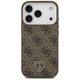 Guess 4G Triangle Logo MagSafe Phone Case Cover iPhone 17 Pro - brown