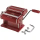 Marcato Atlas 150 Manual Pasta Machine with Pasta Wheel, Red