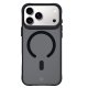 3mk Smoke MagCase iPhone 17 Pro Max vāciņš, melns puscaurspīdīgs