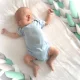 Ricokids 2m Crib Bumper, Mint/Grey